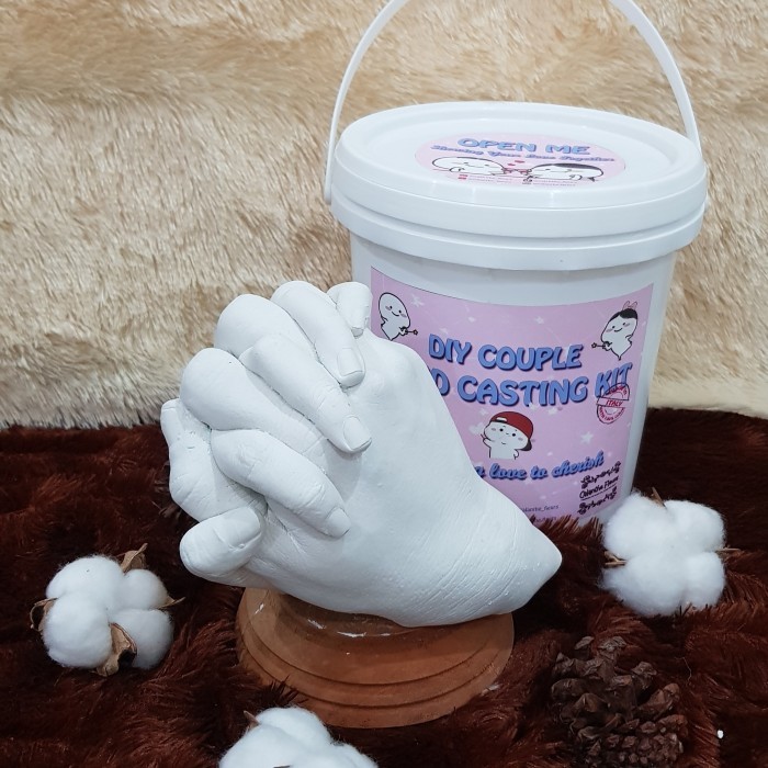 Promo Diy 3D Hand Casting Kit For Couple / Single