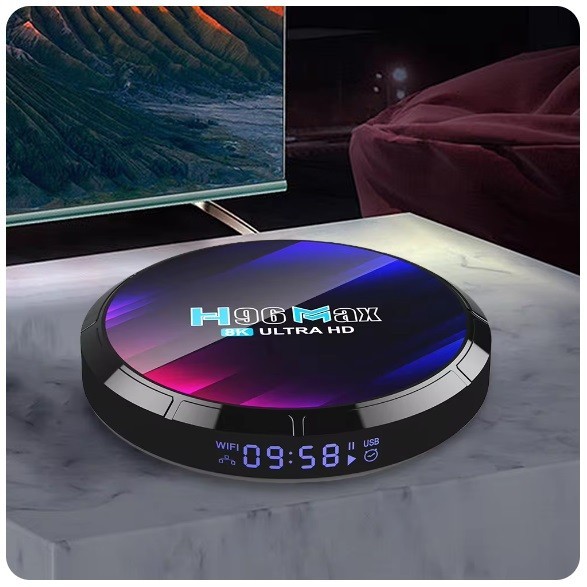 H96 Max 4GB/64GB Android 10.0 STB Android TV Box RK3318 Quad Core