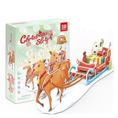 

Natal CUBICFUN Christmas Sleigh - 3D Puzzle Limited