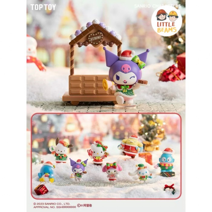 

Natal Top Toy - Sanrio Christmas Market Series Blind Box Random - 1 pc Random Limited