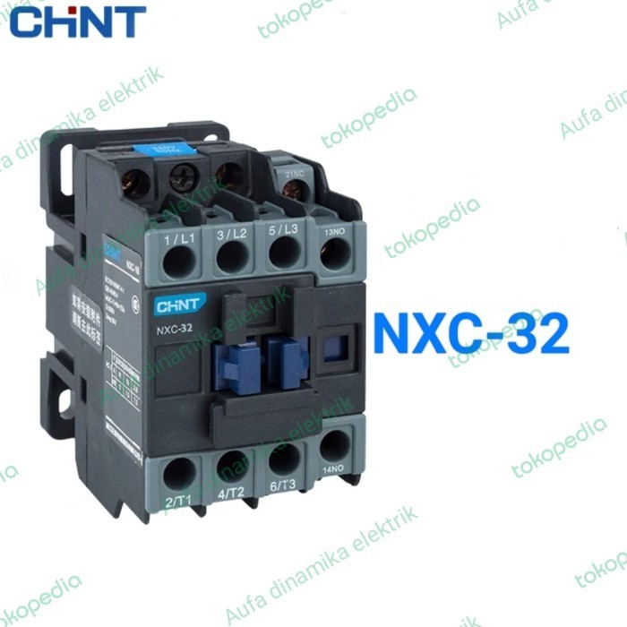 Nxc-32 Chint Kontaktor Nxc32 3P 32A 15Kw 220V