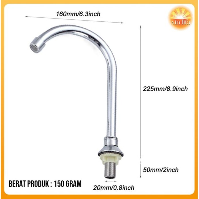 Keran injak / Cuci tangan injak / Wastafel injak / Foot pedal Faucet