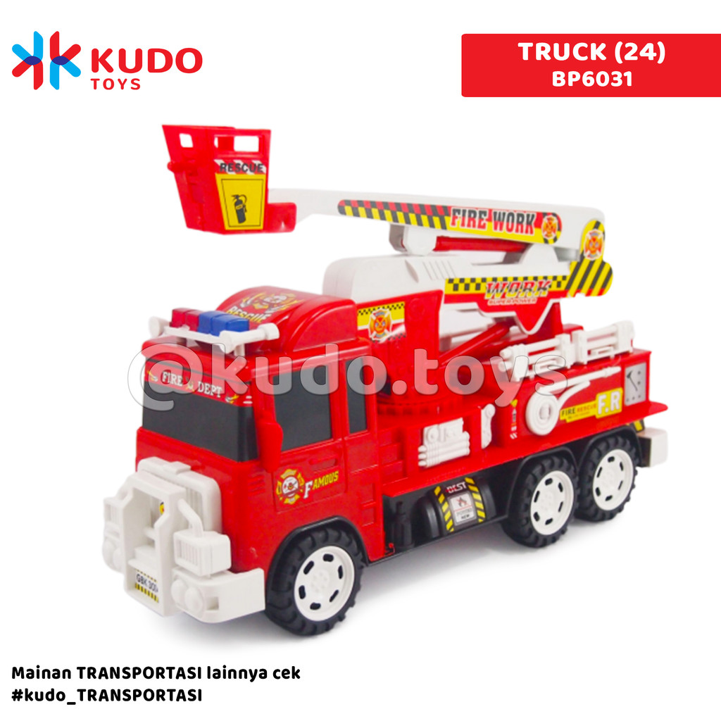 Kudo Toys Mainan Anak TRUCK (24) BP6031
