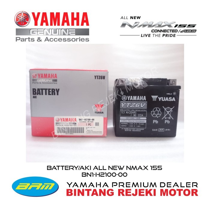 Battery / Aki All New Nmax 155 Bn1-H2100-00