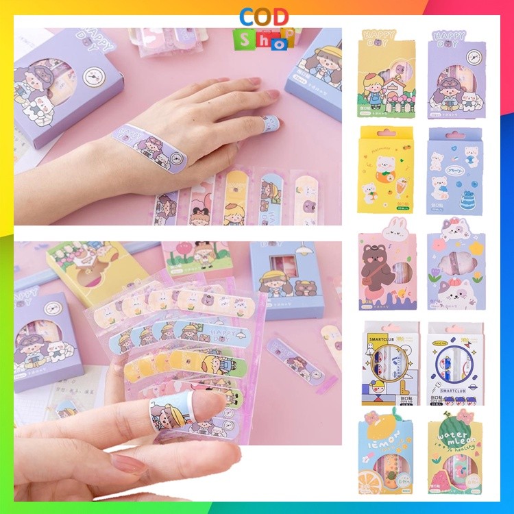 

murah COD - 5684 Handsaplast Plester 20 pcs / Handsaplast Karakter / Handsaplast Motif imut /