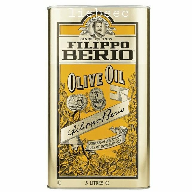 

olive oil / filippo berio / berio / minyak zaitun 3 liter