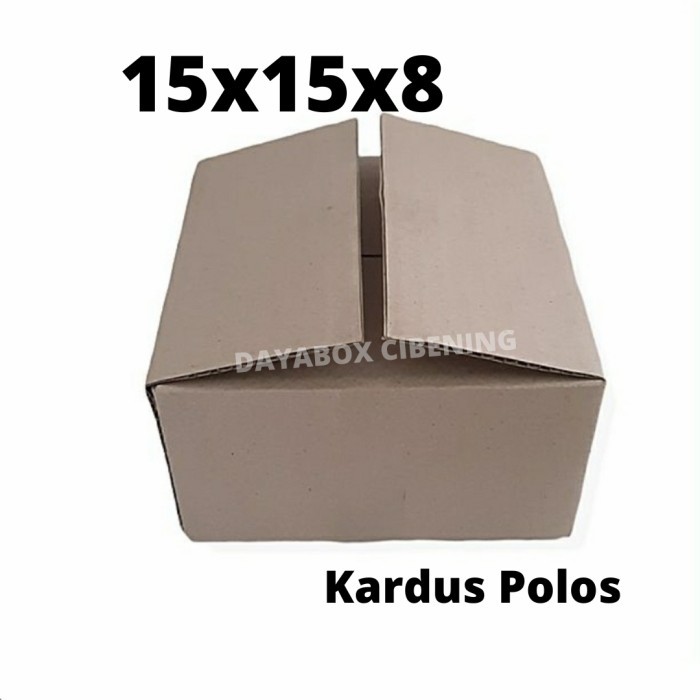 

Kardus Packing 15x15x8 Single wall Polos