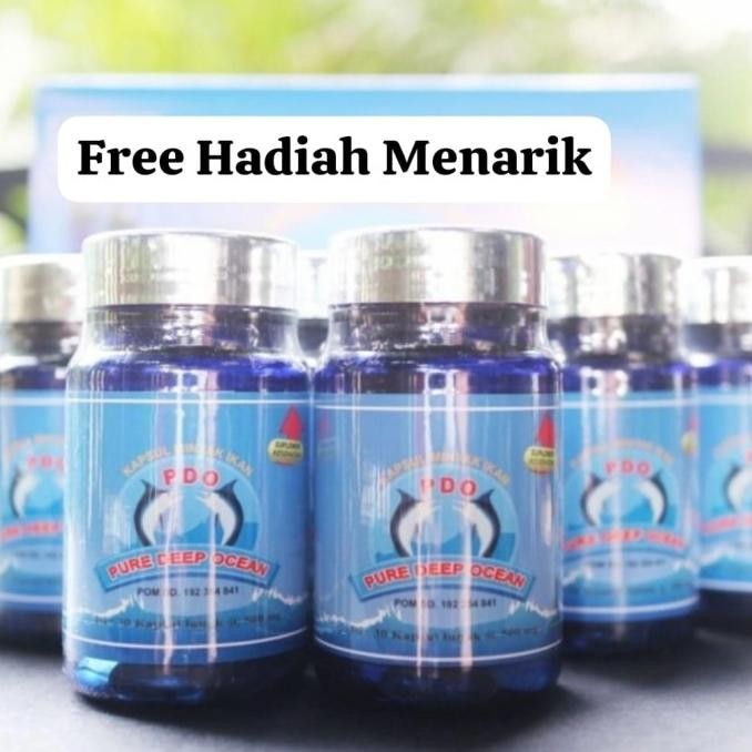 MINYAK IKAN PDO 1 LUSIN (12 BOTOL) ORIGINAL 100%