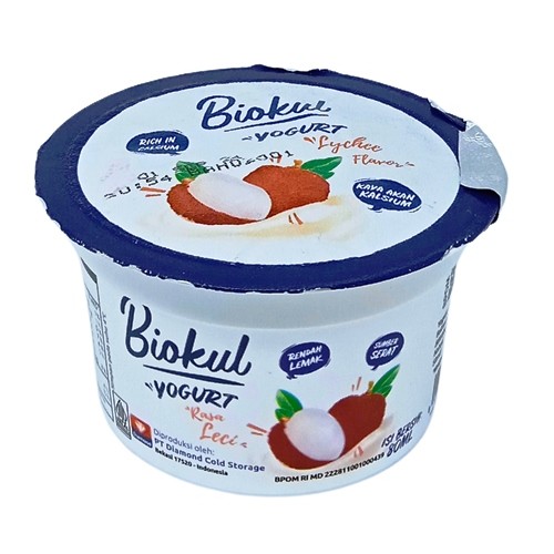 

S16198 YOGURT CREAM BIOKUL LYCHEE 80ML MAJU BERSAMA (20250306)