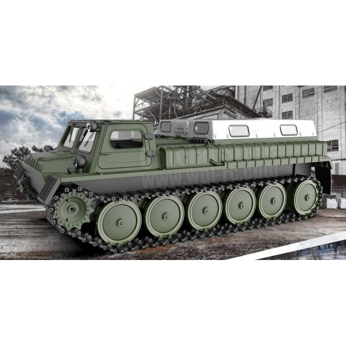 Wpl E1 - Rtr 1/16 Russian Gaz-71 Military Vehicle