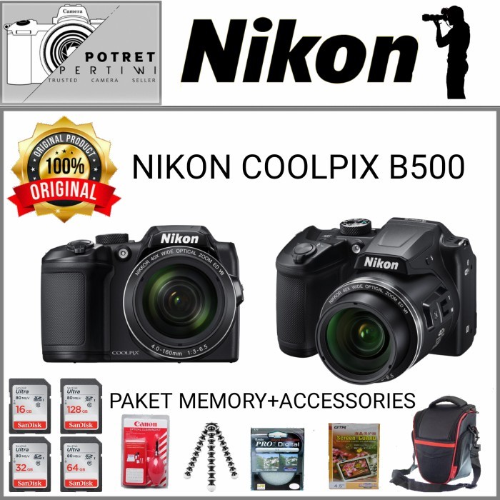 NIKON COOLPIX B500 / KAMERA POCKET NIKON COOLPIX B500 / KAMERA NIKON