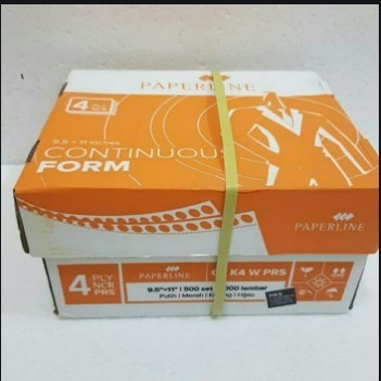 

Paperline 4ply bagi 2 PPL CF K4 W PRS Continuous Form Kertas WARNA