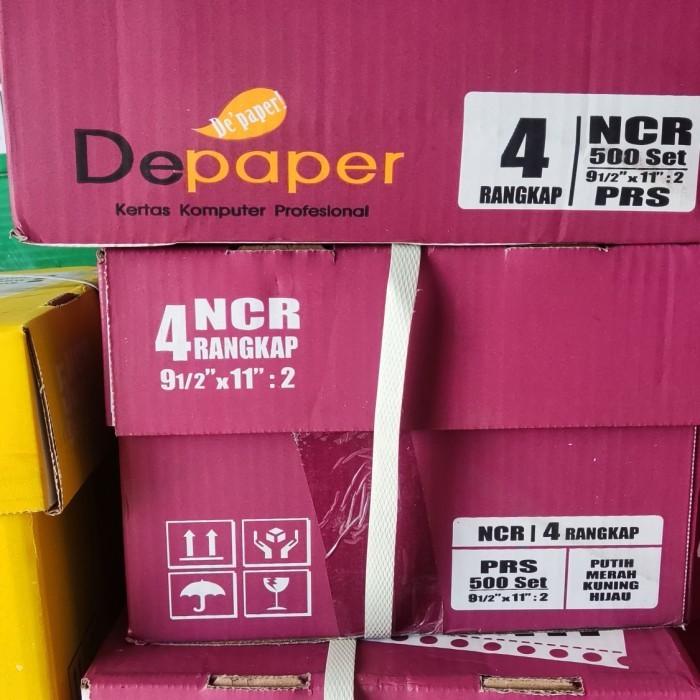 

continuous form 4 ply PRS De paper