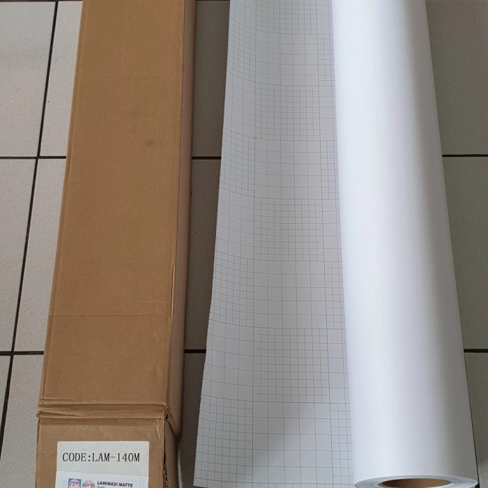

Laminasi Dingin 140 gsm 50" ( 1,27 m x 46 m ) Matte / Glossy