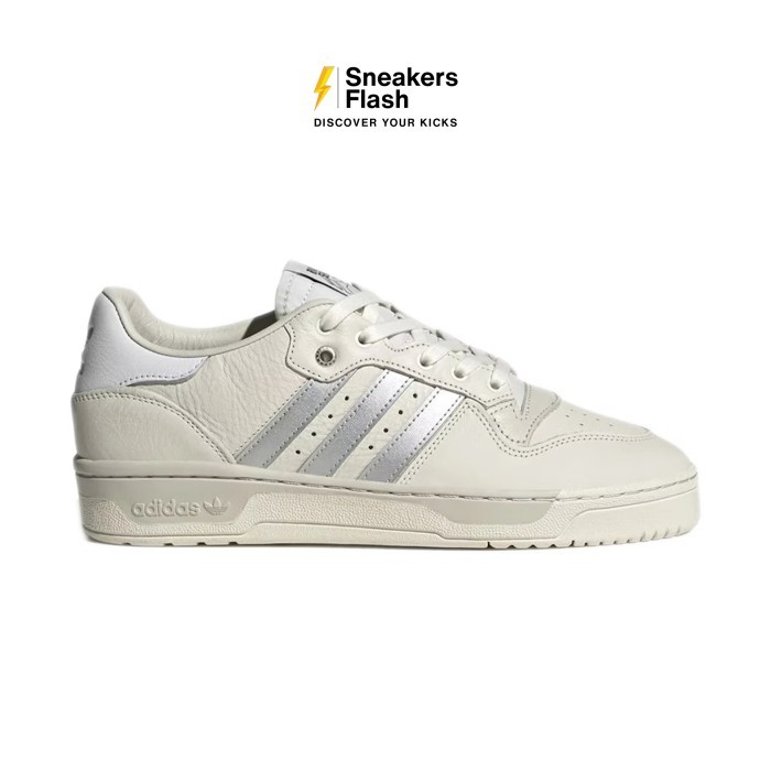 ADIDAS Riverly Low Consortium White Silver Sepatu Sneakers Pria - IF0603 - Size 44.7