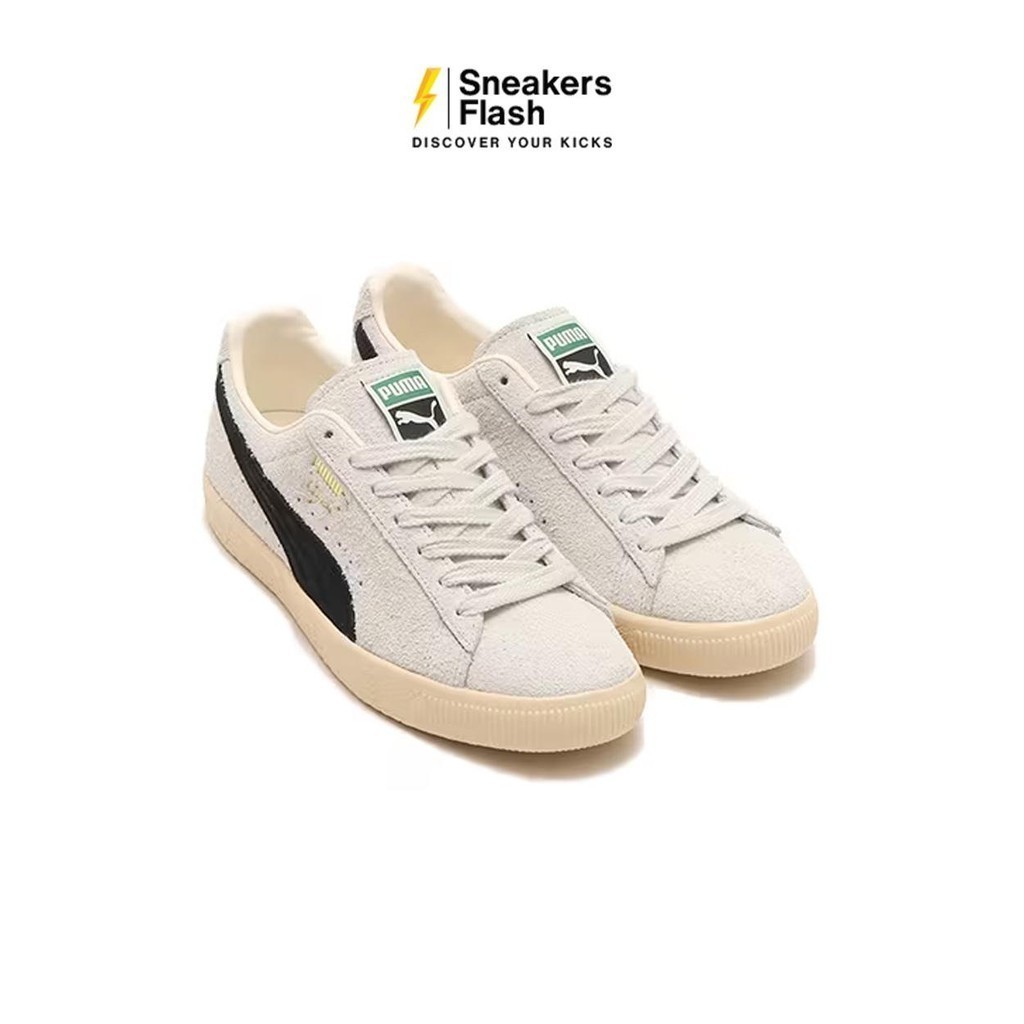 PUMA Clyde Hairy Suede Gray Sepatu Sneakers Pria - 39311501 - Size 45