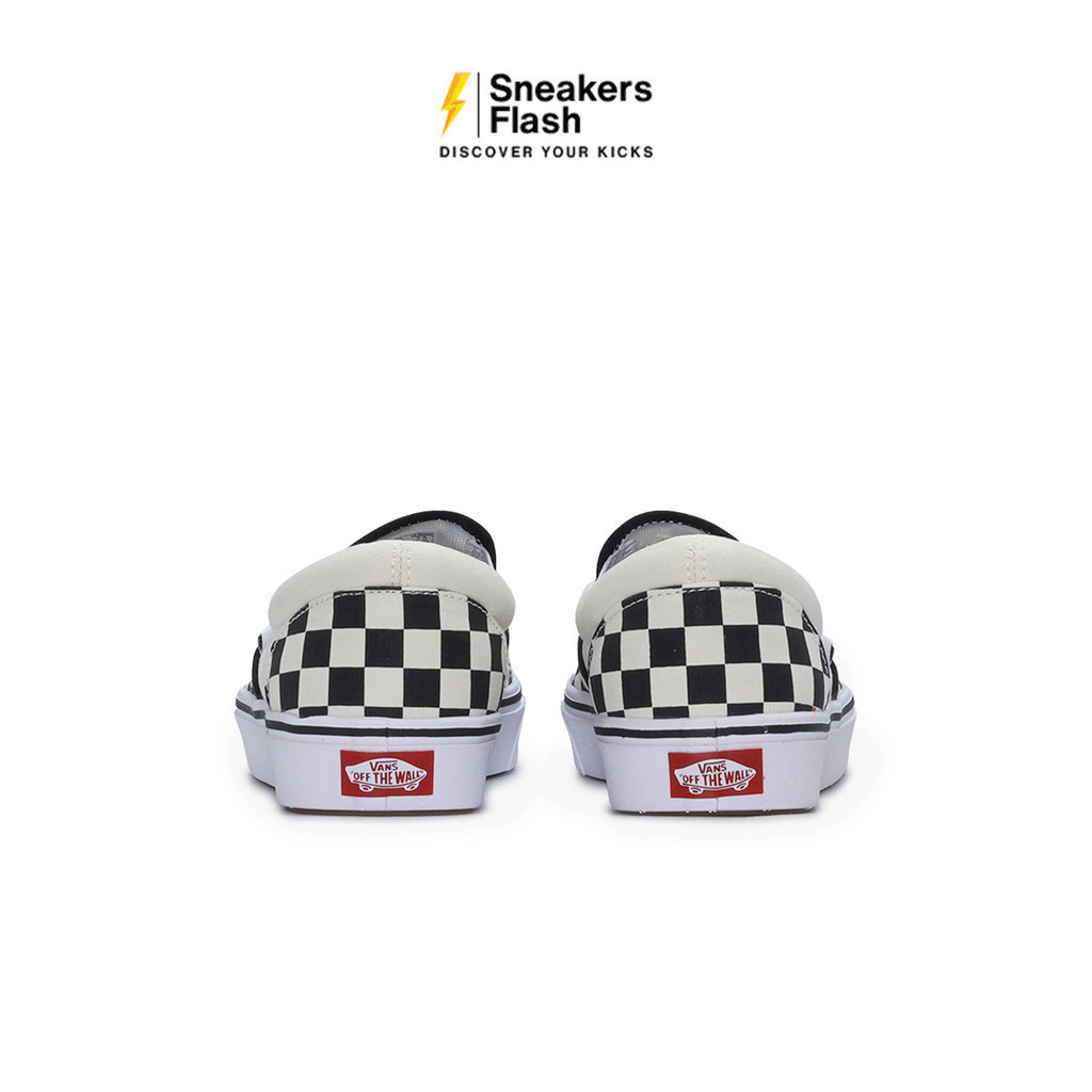 VANS Slip-On Comfycush Checkerboard Sepatu Sneakers Unisex - VN0A3WMDVO4 - Size 46