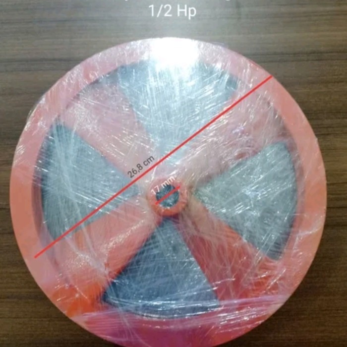 Pulley Bare Fly Wheel Casting Kompresor 1/2 Hp Shark