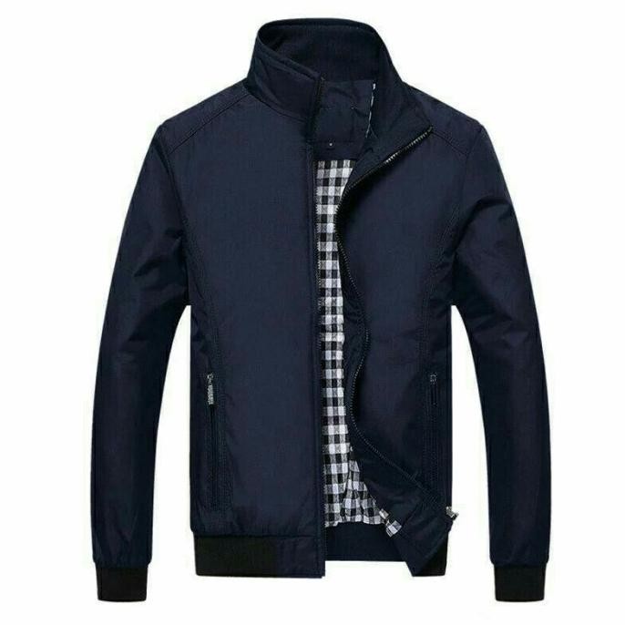 JAKET PRIA HARINGTON TASLAN ANTI AIR