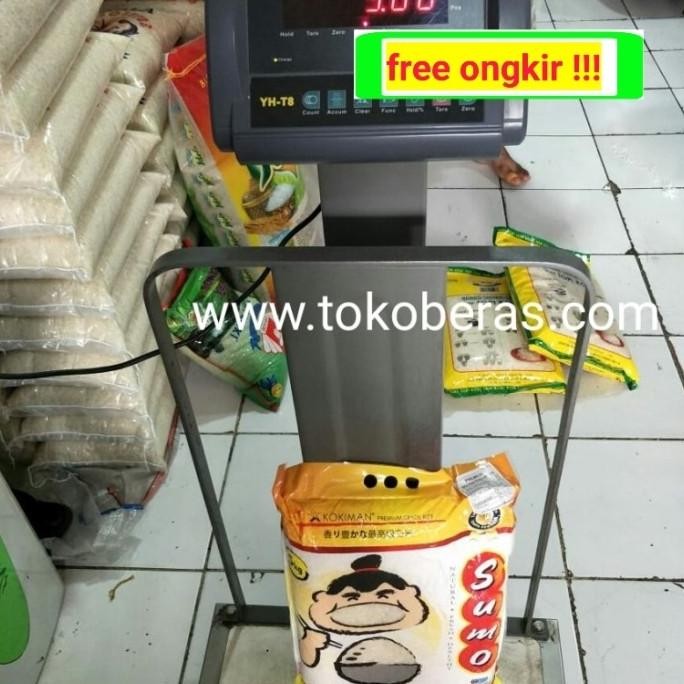 

TERSEDIA BERAS CAP MEREK SUMO KEMASAN KUNING ASLI MURAH PULEN - GOSEND