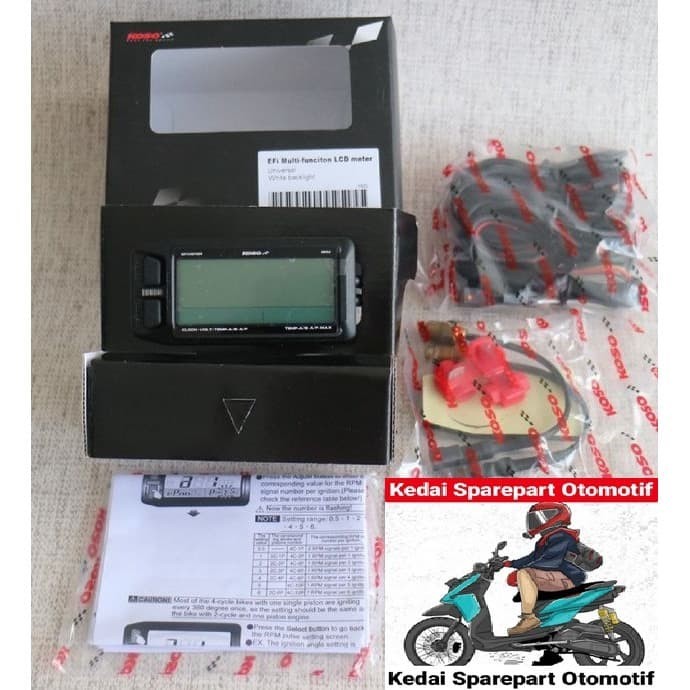 Koso Efimeter original universal Nmax, R25, Cbr250rr, Aerox