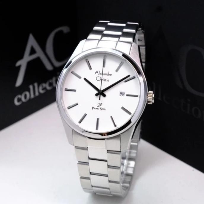 JAM TANGAN PRIA ALEXANDRE CHRISTIE AC1027 AC 1027 STAINLESS STEEL CASE ORIGINAL GARANSI RESMI 1TAHUN