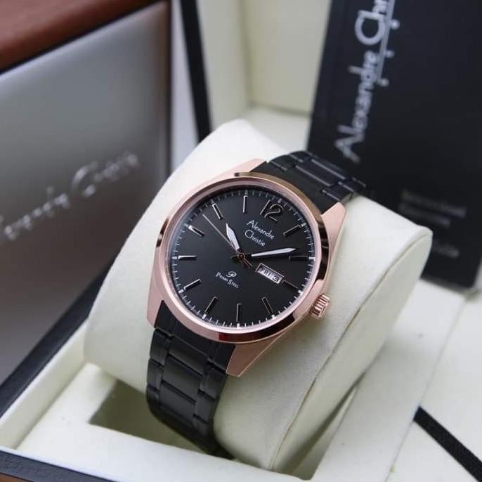 JAM PRIA ALEXANDRE CHRISTIE AC1012 AC 1012 BLACK ROSEGOLD