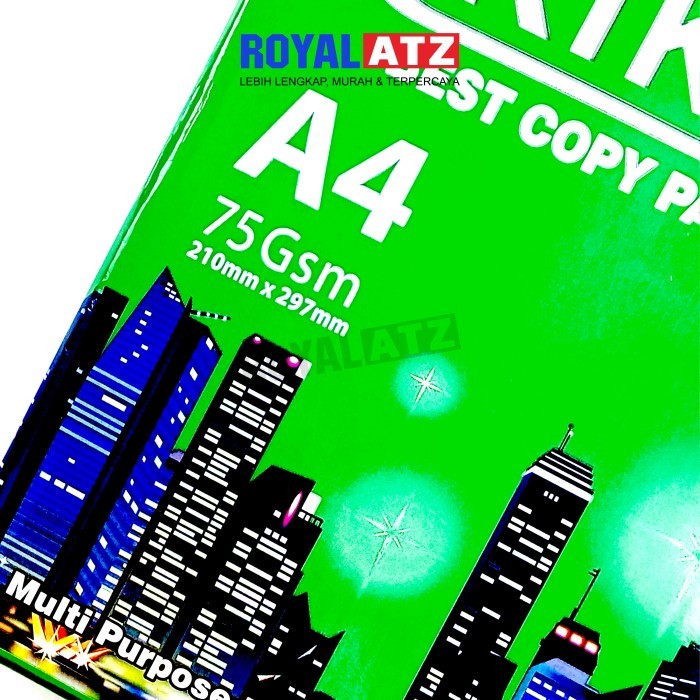 

Kertas Print Fotocopy / Kertas Hvs Ukuran A4 75 Gr Kertas Copy Kiky