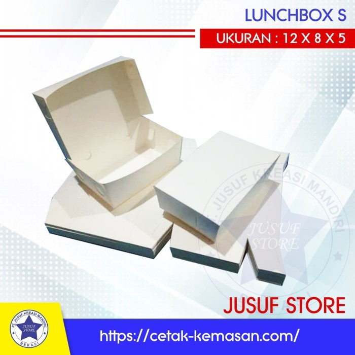 Box Ayam Geprek/ Hotwing Polos, Uk. S Stok Terbatas