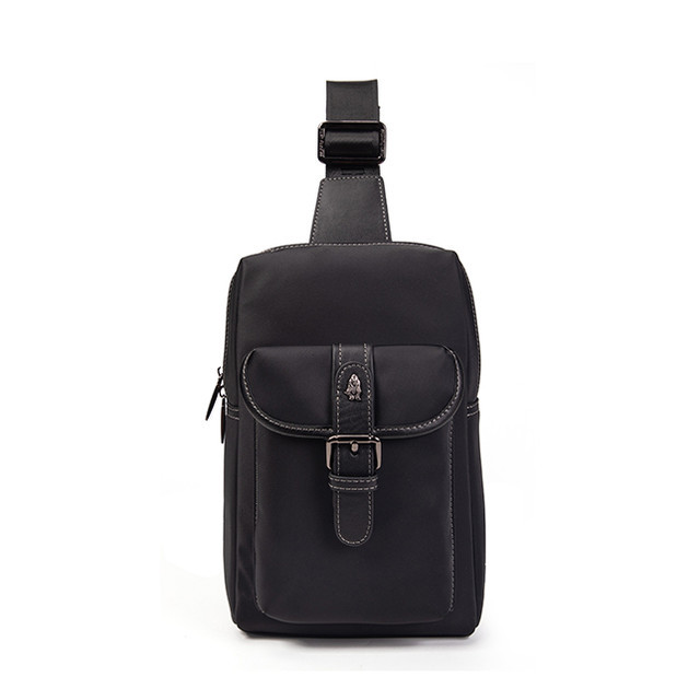 Hush Puppies Tas Pria Pino Chest Bag Black