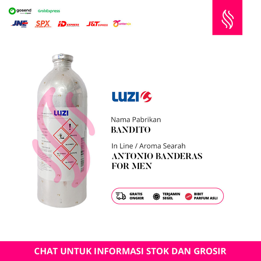 JUAL BIBIT PARFUM ASLI - LUZI - BANDITO - SEGEL - 1 KG