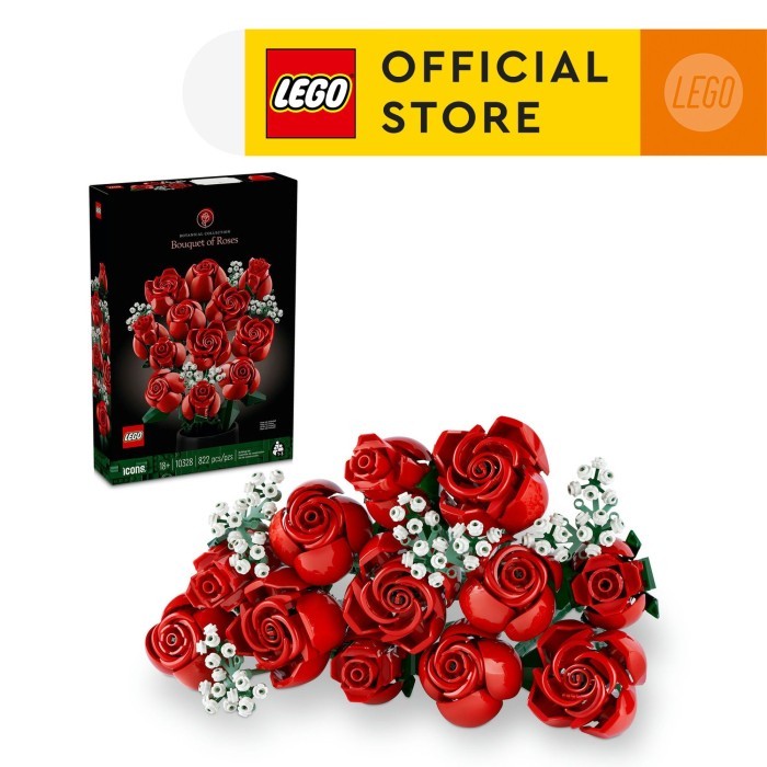 LEGO BOUQUET - LEGO 10280 Bouquet + LEGO 10328 Bouquet of Roses