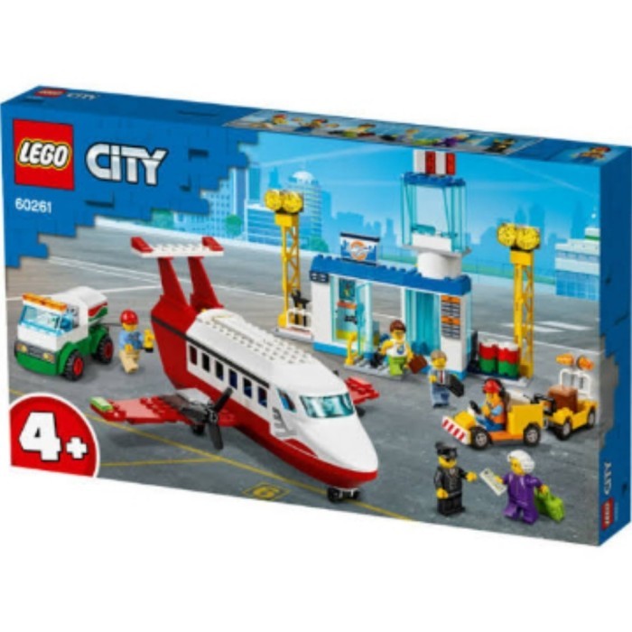 Lego City 60261 Airport - Bandara Pesawat Terbang Original Ori