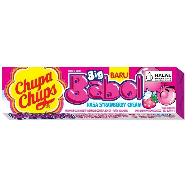 

BIG BABOL STRAWBERRY STICK 24 GR - PERMEN