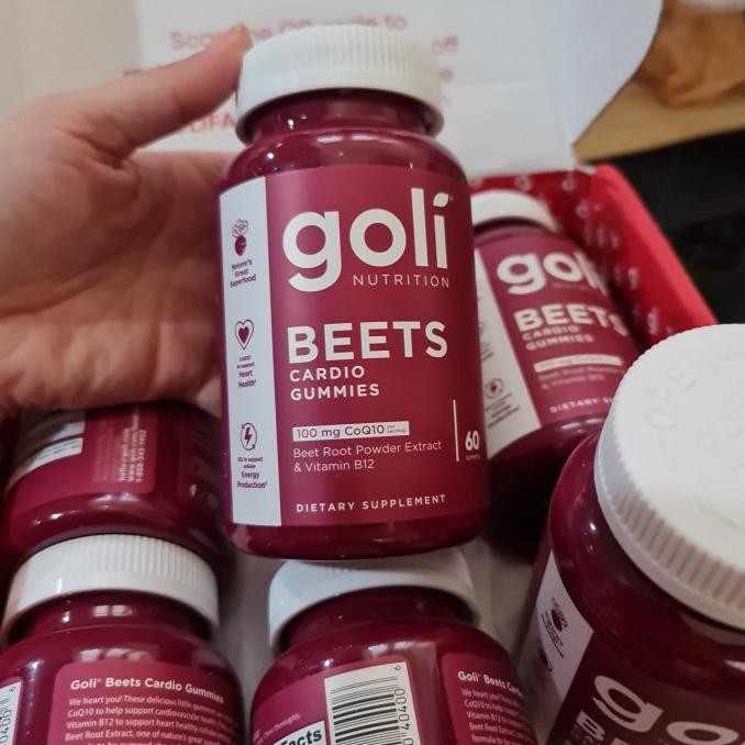 

Goli Beets Cardio Gummies isi 60