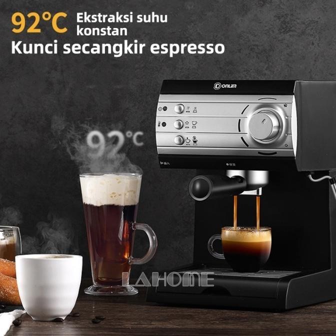 Mesin Kopi Espresso, Pembuat Semi-Otomatis Pembuat Espresso Mesin IQB