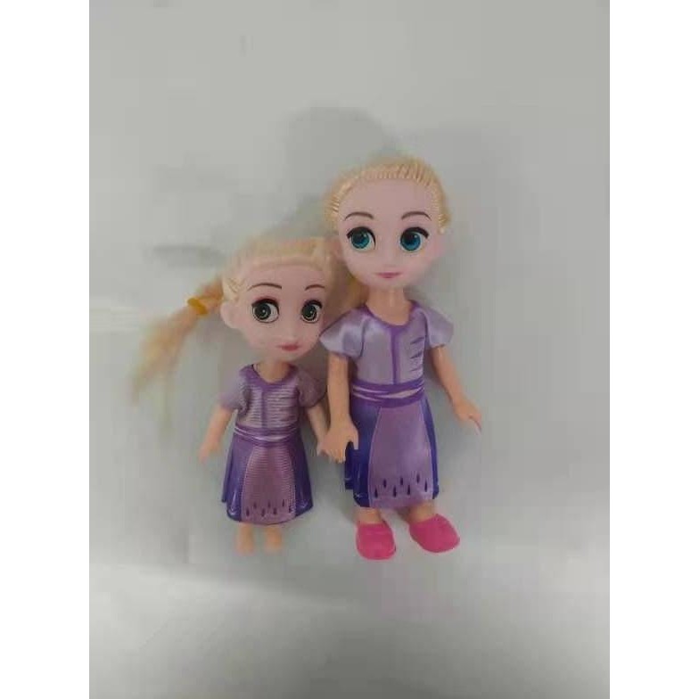 Boneka Frozen II Sillicone Disney 2 Elsa Doll - Besar 6 inch