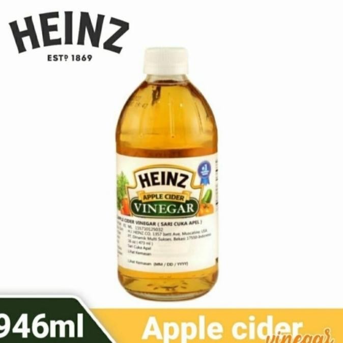 

REPACK!! HEINZ Apple Cedar / Vinegar Cuka Apel 470ml