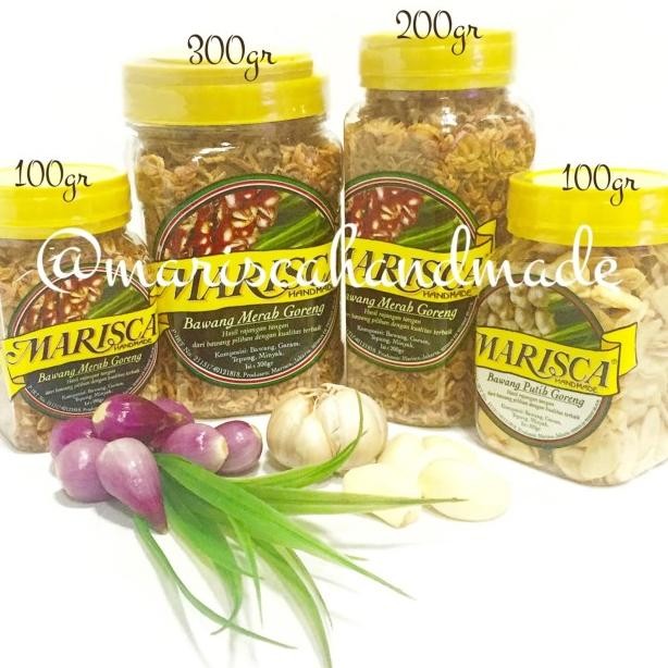 

Bawang Merah Goreng Marisca Handmade Toples Medium 200Gram