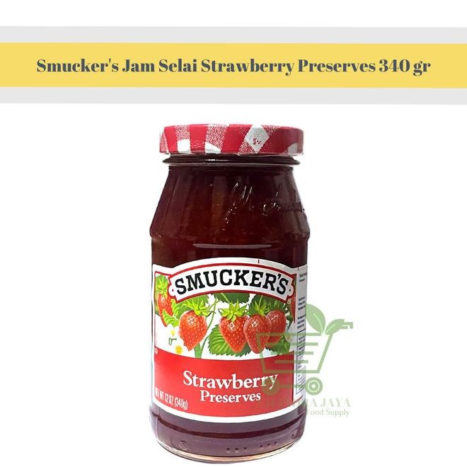

Smuers Smuer'S Jam Selai Strawberry Blueberry Pine 340 Gr
