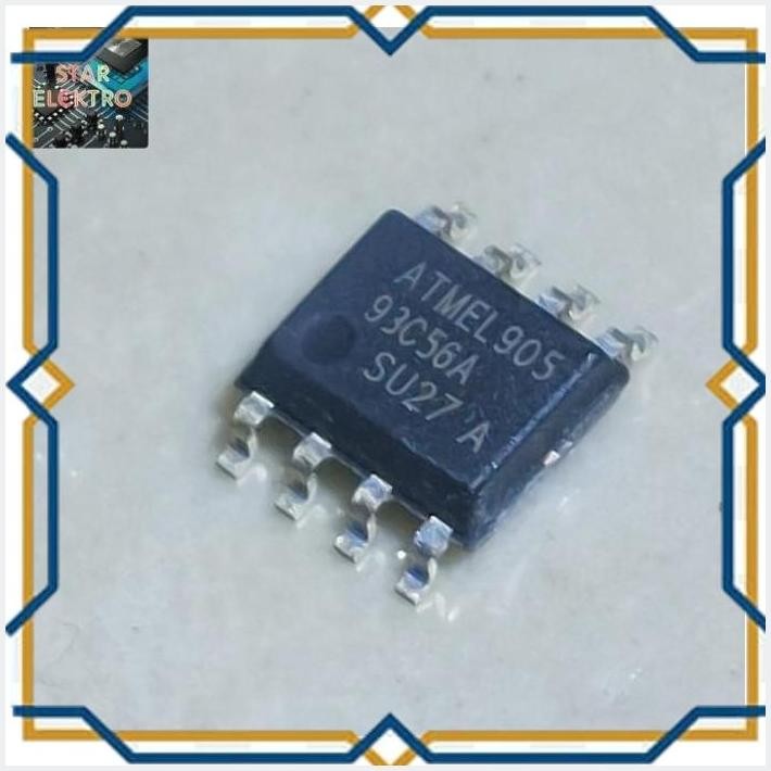 [STA55] 93C56A SOP-8 SMD AT93C56A 93C56 AT93C56 ATMEL MICROCHIP IC EEPROM MEMORY SPI SERIAL 4KBIT 2M