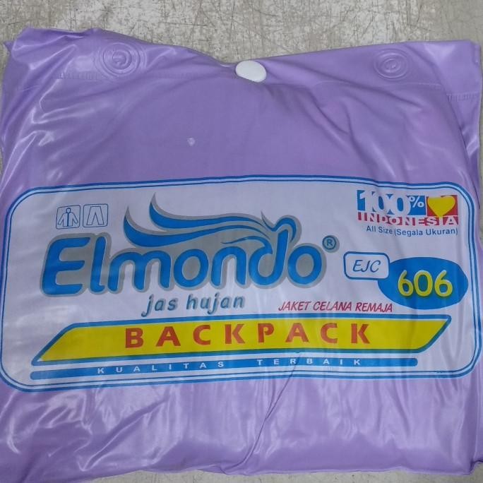 JAS HUJAN STELAN ELMONDO REMAJA BACKPACK 606 / JAS HUJAN ANAK