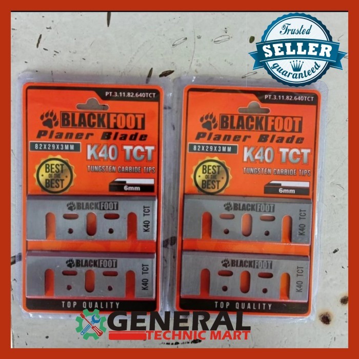 BLACKFOOT K40 MATA PLANER TCT 8MM BLADE WOOD PLANNER BLADE K-40 PISAU