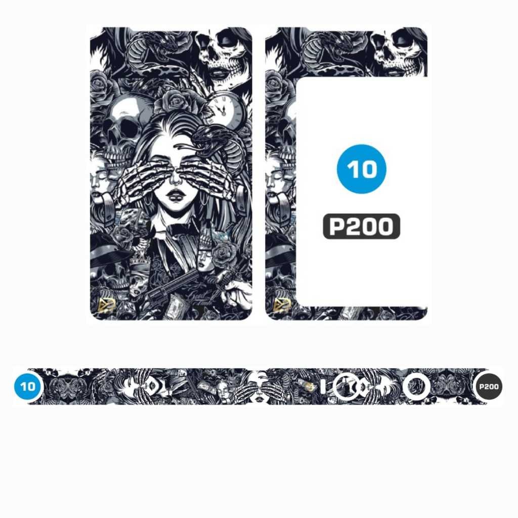 

Wrap* Stiker Label P200 Cutting 10 Wrap Skin Stiker Garksin CUSTOM Gratis (2pcs)