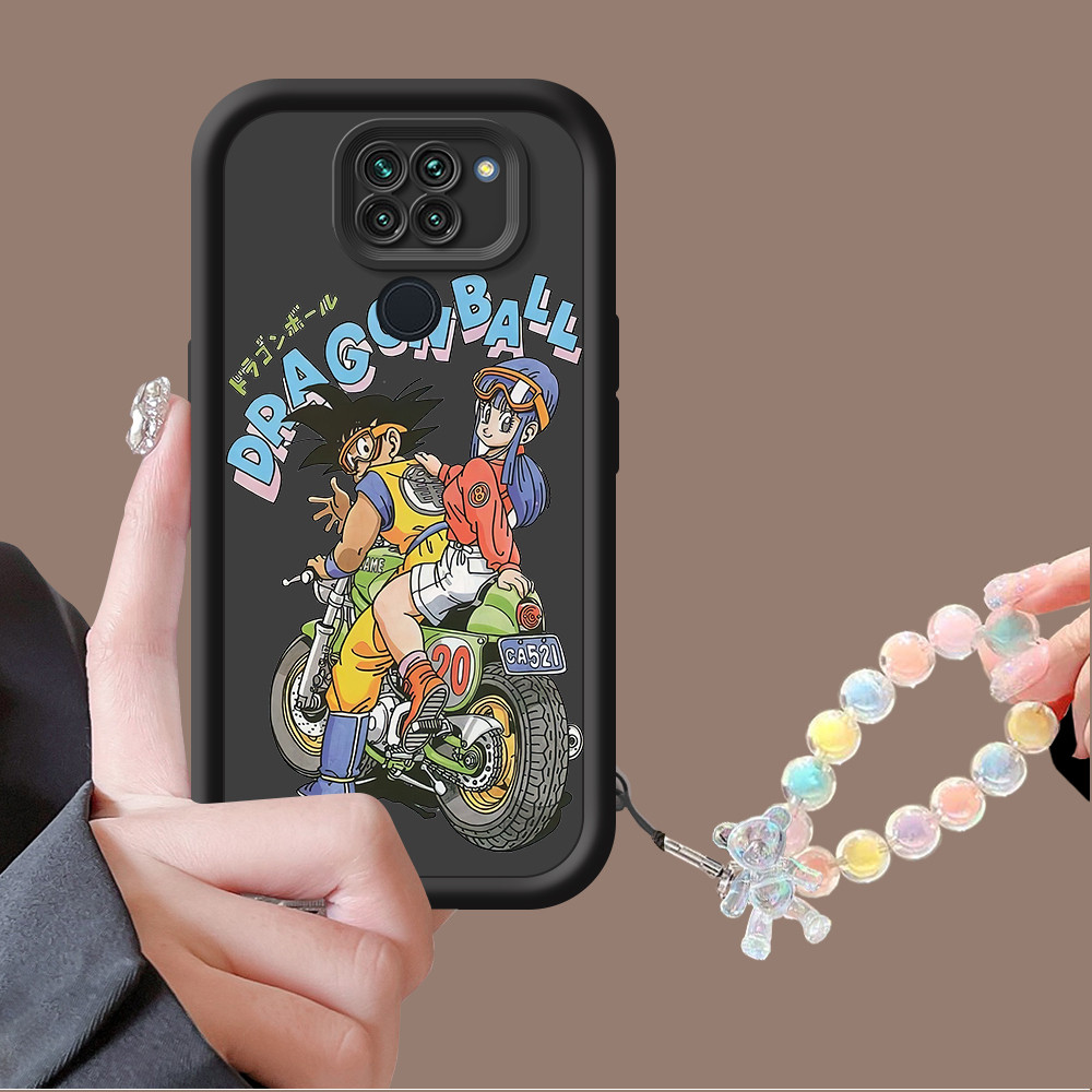 DUBAINI Redmi Note 9S 9Pro 8 7 Pro Promax xiaomi Casing Ponsel  Dragon Ball Goku dan Bulma  Cover So