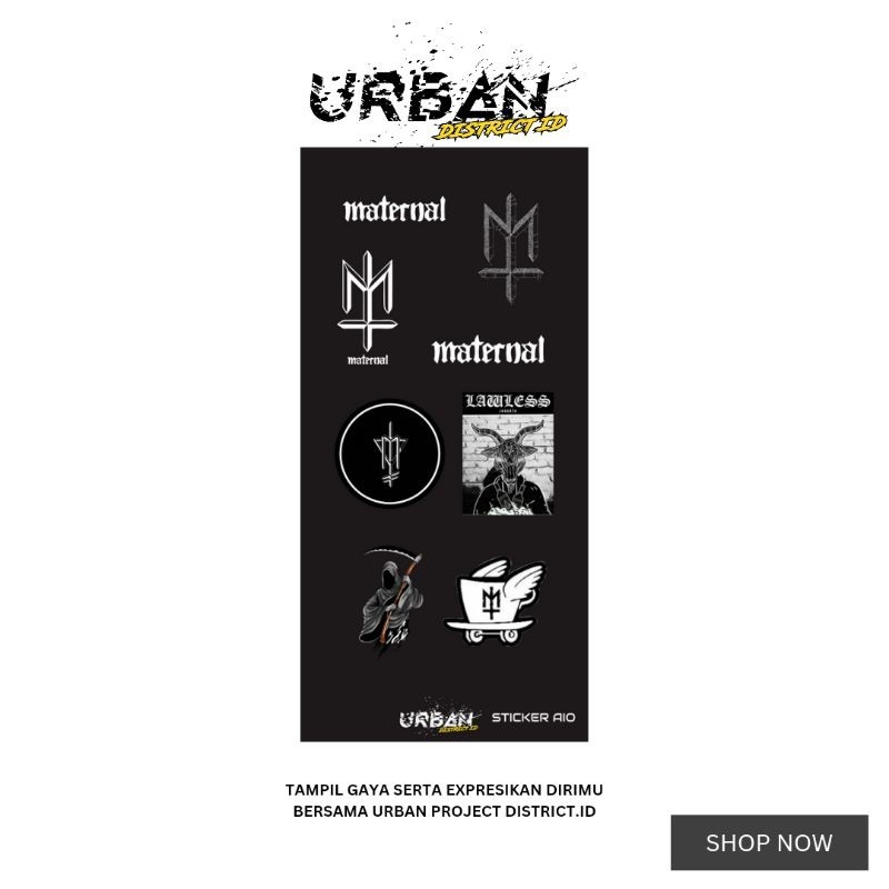 

Wrap* Urbstyle Stiker Aio Pack Brand Series 1 By Urban District Id Spaiob1 12 Wrap Skin Stiker Garksin CUSTOM Gratis (2pcs)