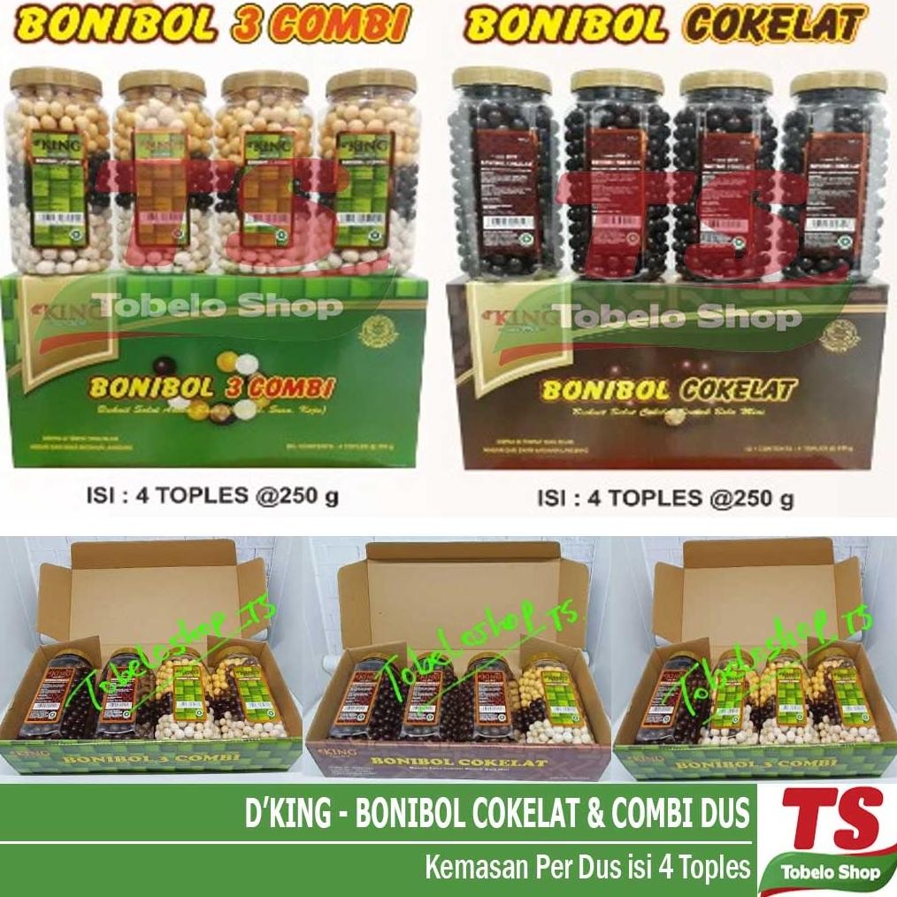 

CR - DKING BONIBOL COKELAT (DUS) isi 4 toples / BONIBOL COKLAT / COKLAT BONIBOL / BONIBOL COMBI / BONIBOL D'KING / BONIBOL DKING TERLARIS