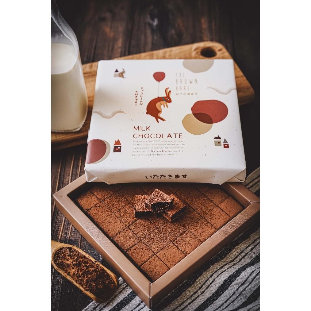 

CR - Coklat Jepang Milk Chocolate The Brown Hare 36 Pcs TERLARIS