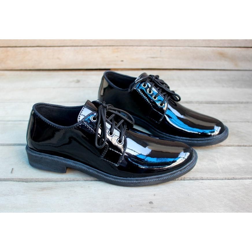 Sepatu Polisi Pdl Pdh Satpam Satpol Pp Tni Tni Paskibra Kantor Dinas Security Pendek 03 Pria Keren