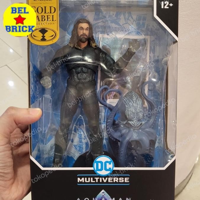 McFarlane Gold Label DC Multiverse Aquaman Stealth Suit with Topo